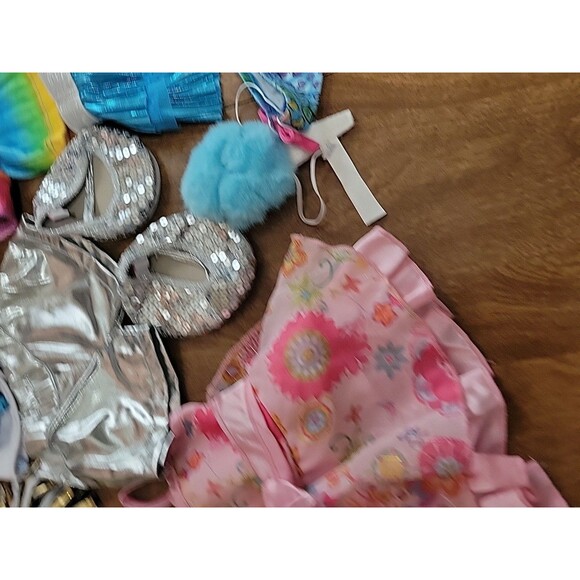 Build A Bear Workshop BABW Girl Bear Clothes Huge lot Cheer Rainbow etc.. - Picture 9 of 14